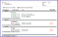An example of a report from XLNt Project Control system