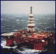 Balmoral production unit at location in North Sea